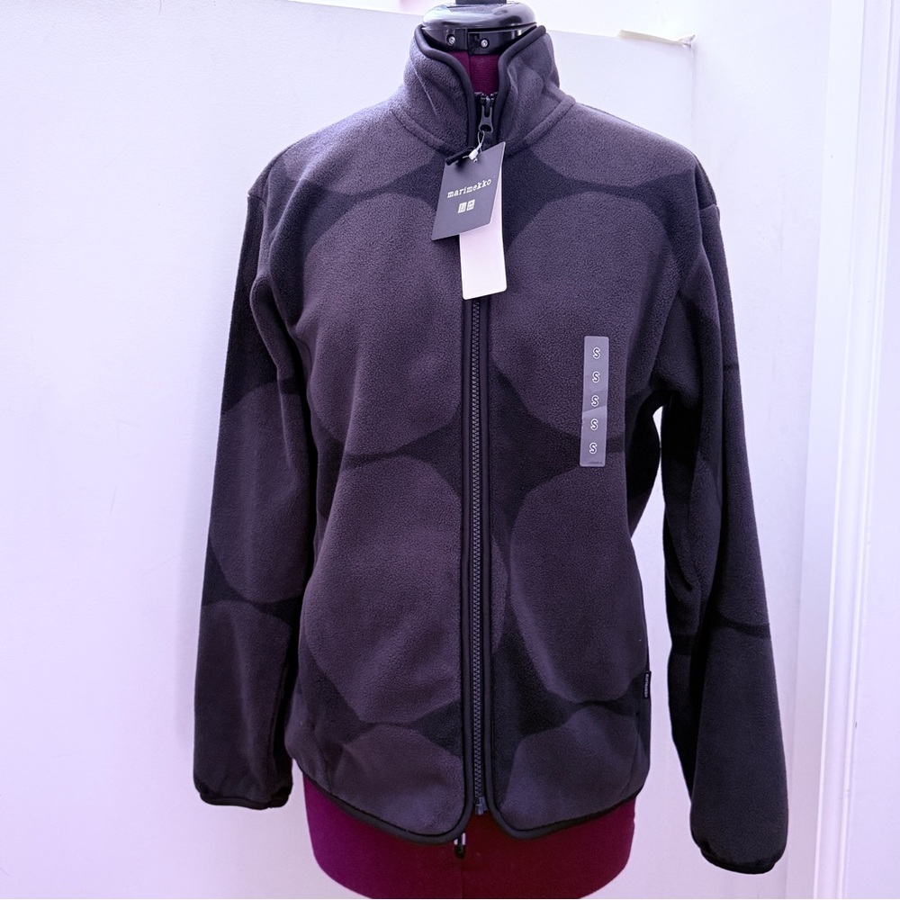 Limited Edition UNIQLO x Marimekko fleece zip jacket (NWT)